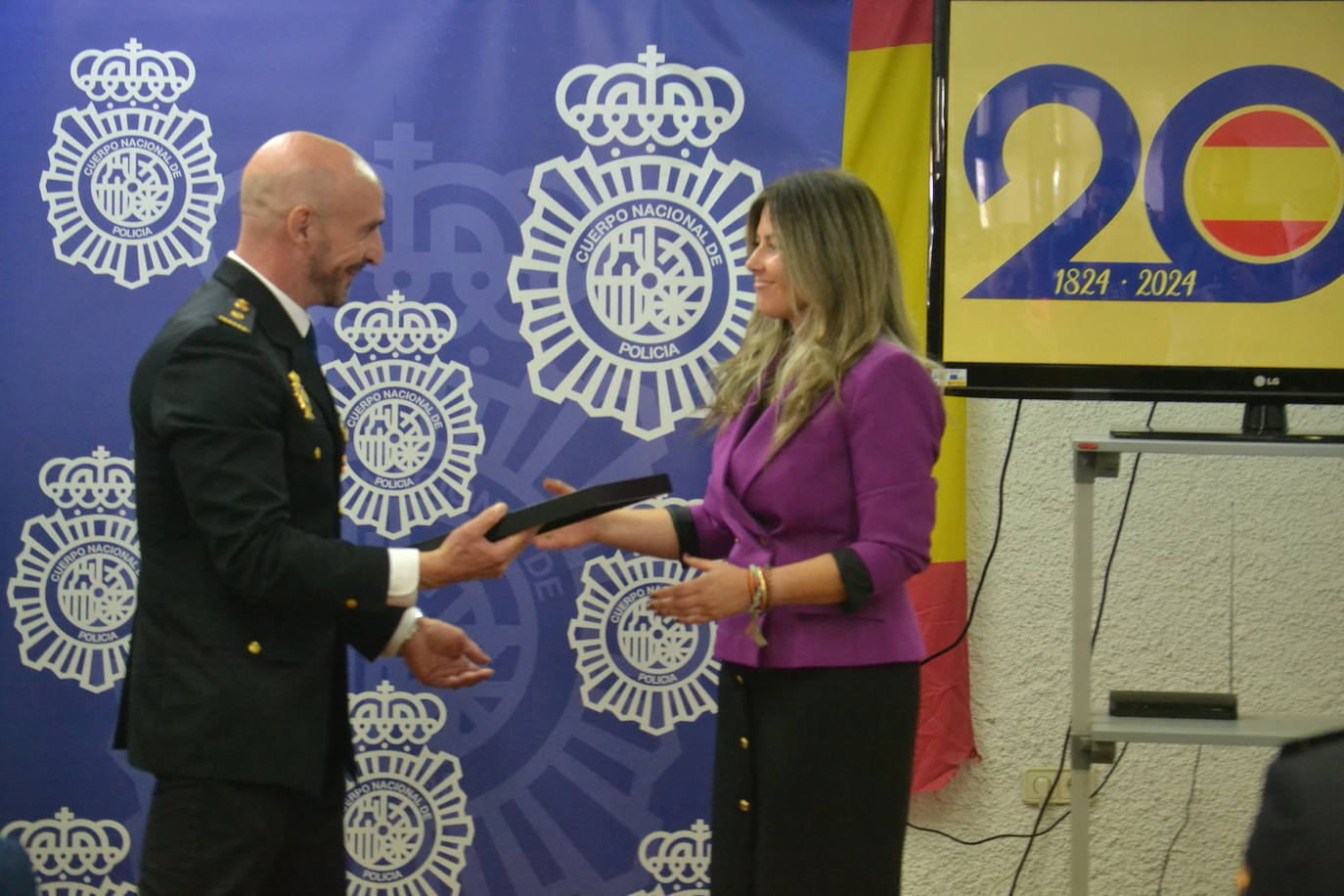 La Policía Nacional de Fuentes de Oñoro celebra a su patrón