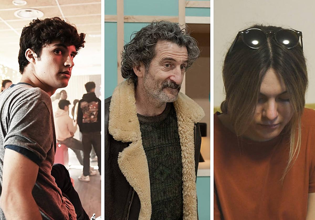 Fotograma de las series 'Zoomers', 'Animal' y 'Padre'.