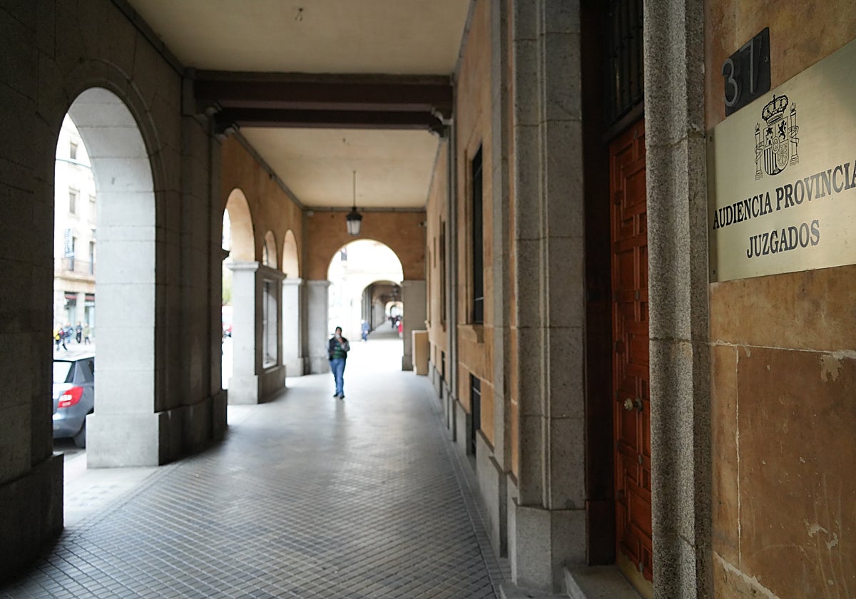 La Audiencia Provincial de Salamanca.