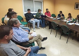 Reunión celebrada en la mancomunidad.
