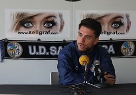 Jorge García, entrenador del Salamanca UDS.