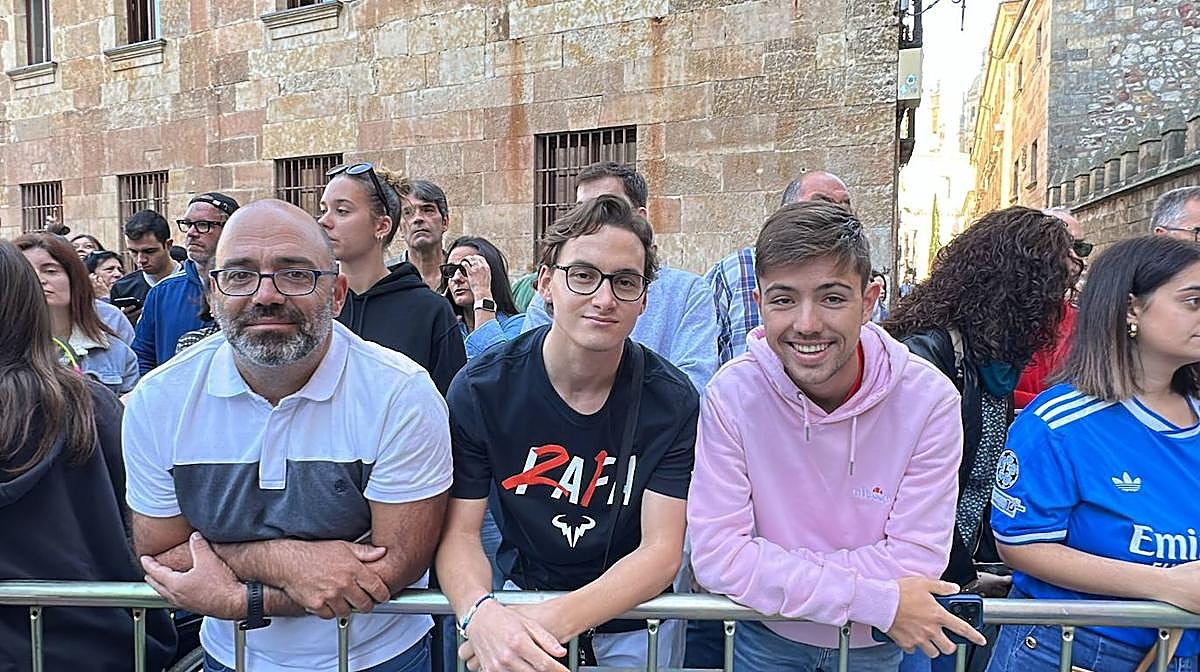 Seguidores de todo el mundo para ver a Rafa Nadal: «Es un ídolo por su esfuerzo, disciplina y perseverancia»