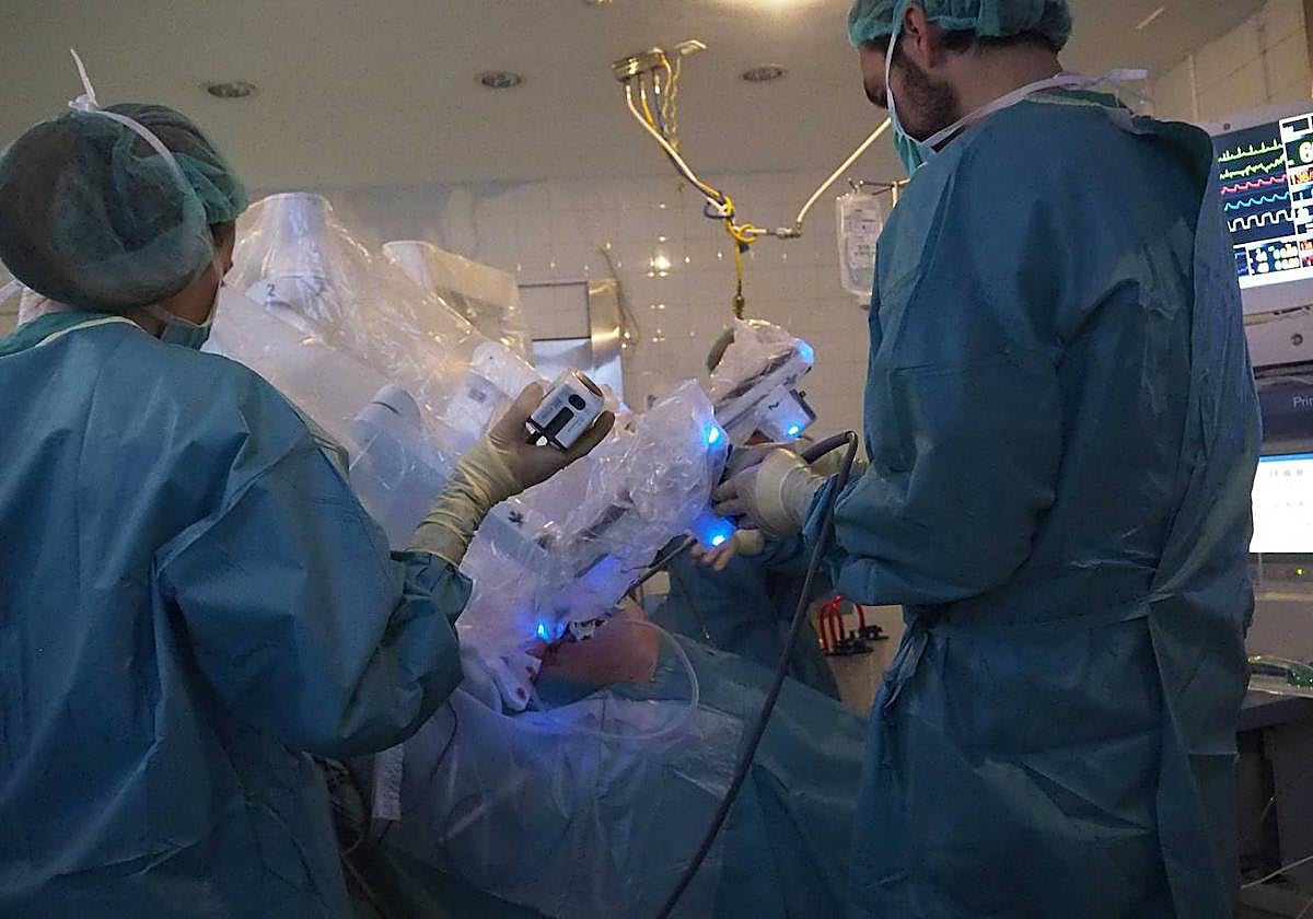 Una imagen de archivo de un quirófano del Hospital.