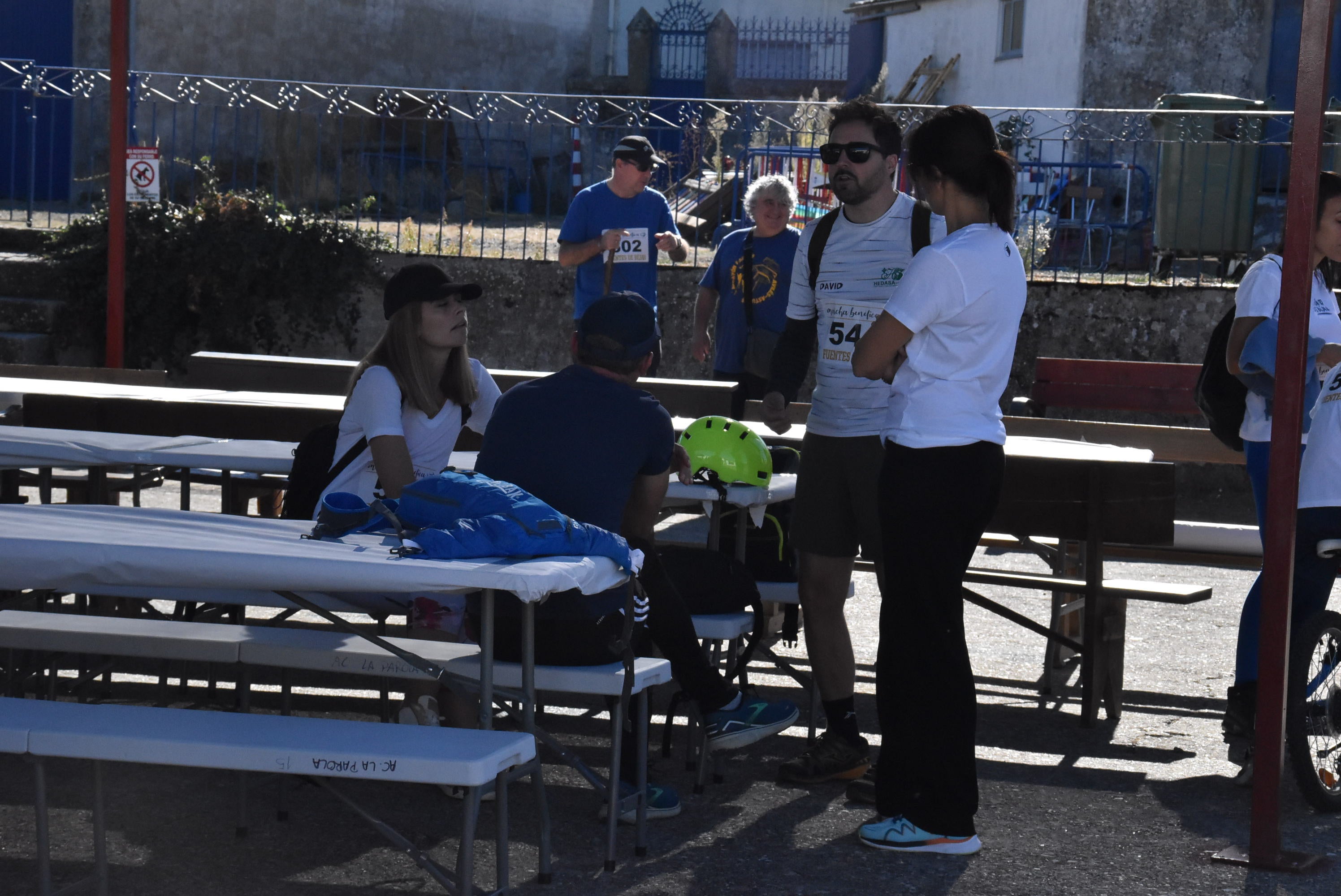 Fuentes de Béjar camina por la esclerosis múltiple