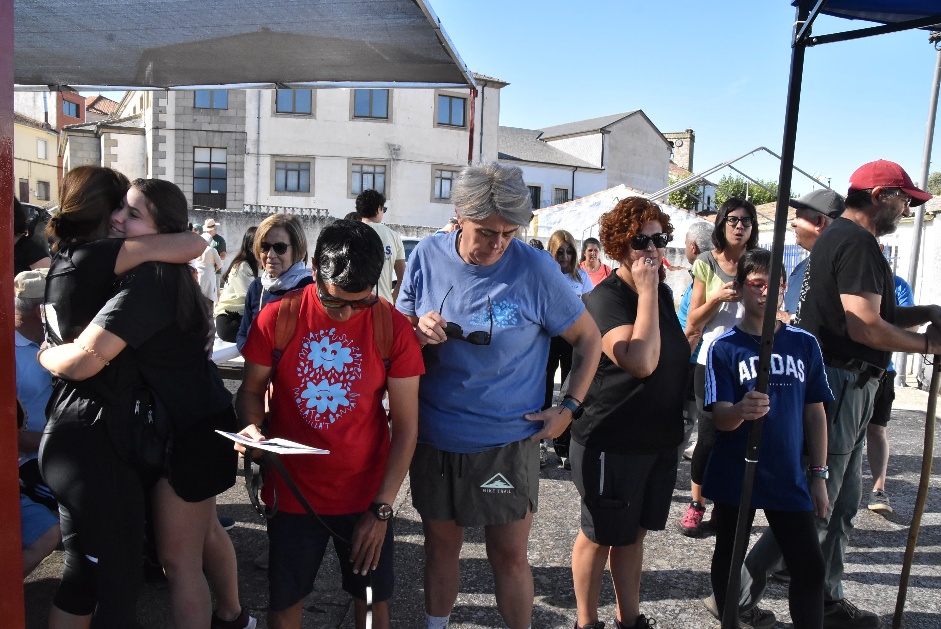 Fuentes de Béjar camina por la esclerosis múltiple