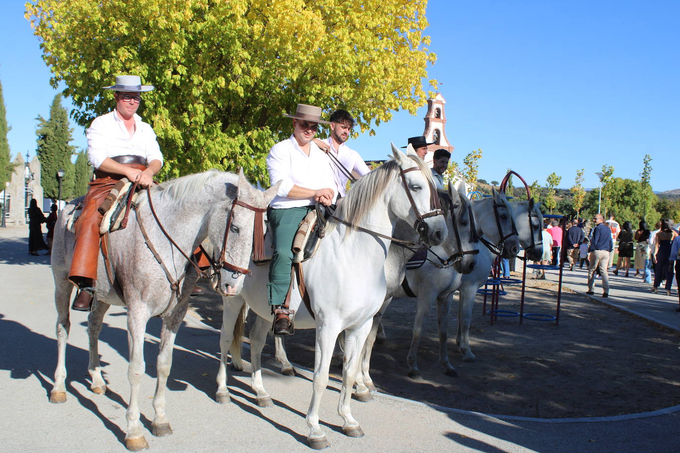 Intensa jornada festiva en Santibáñez de Béjar