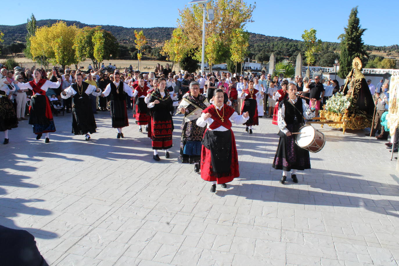 Intensa jornada festiva en Santibáñez de Béjar
