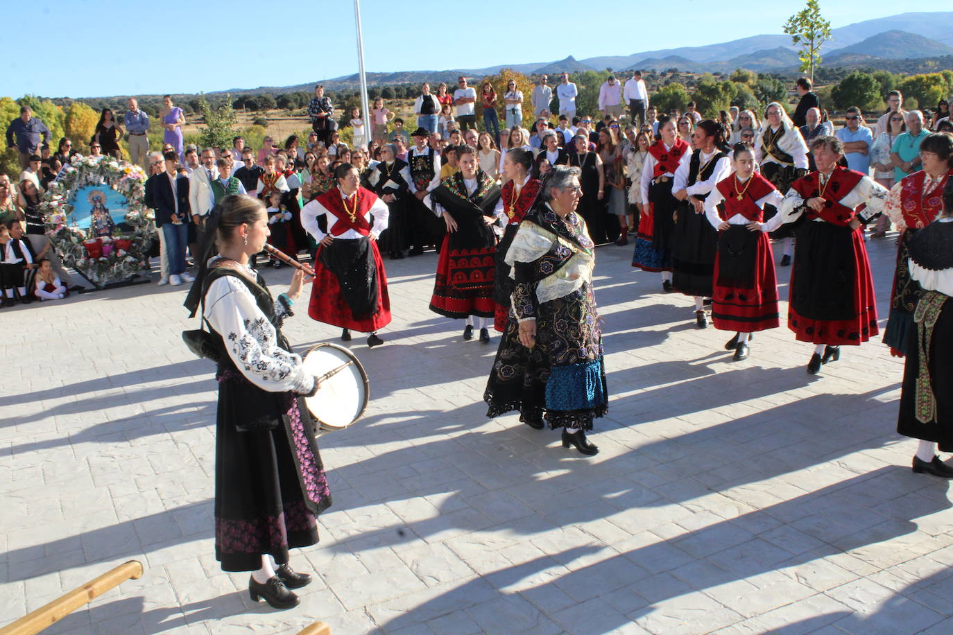 Intensa jornada festiva en Santibáñez de Béjar