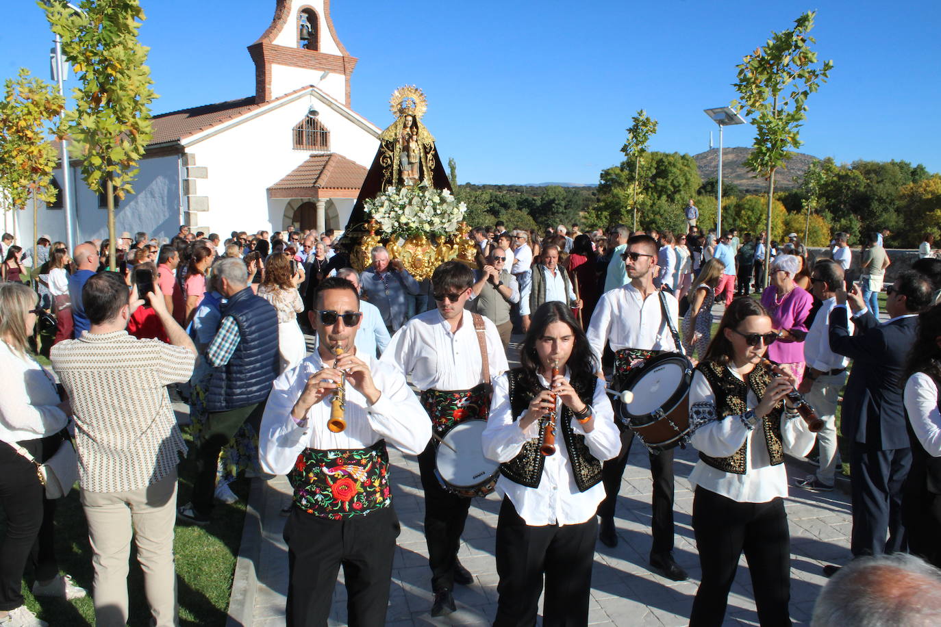 Intensa jornada festiva en Santibáñez de Béjar