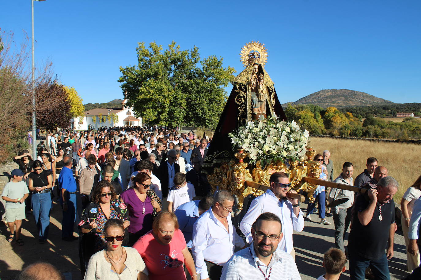 Intensa jornada festiva en Santibáñez de Béjar