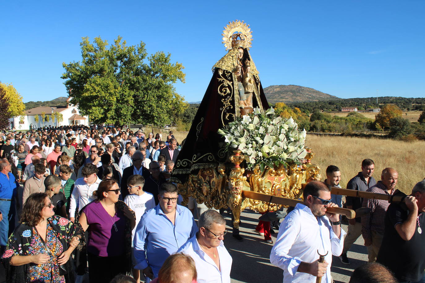Intensa jornada festiva en Santibáñez de Béjar