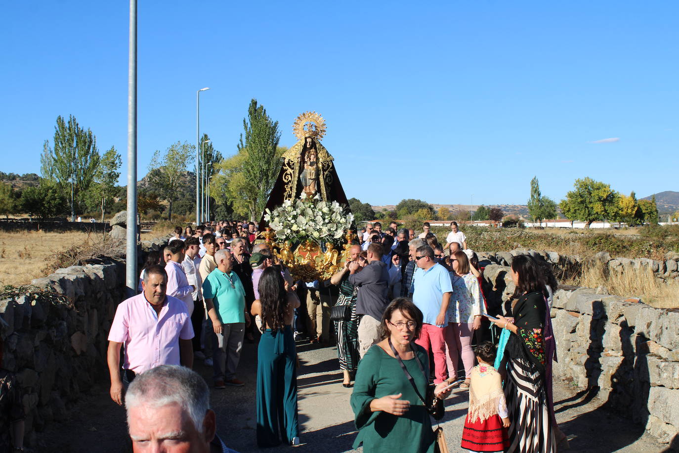 Intensa jornada festiva en Santibáñez de Béjar