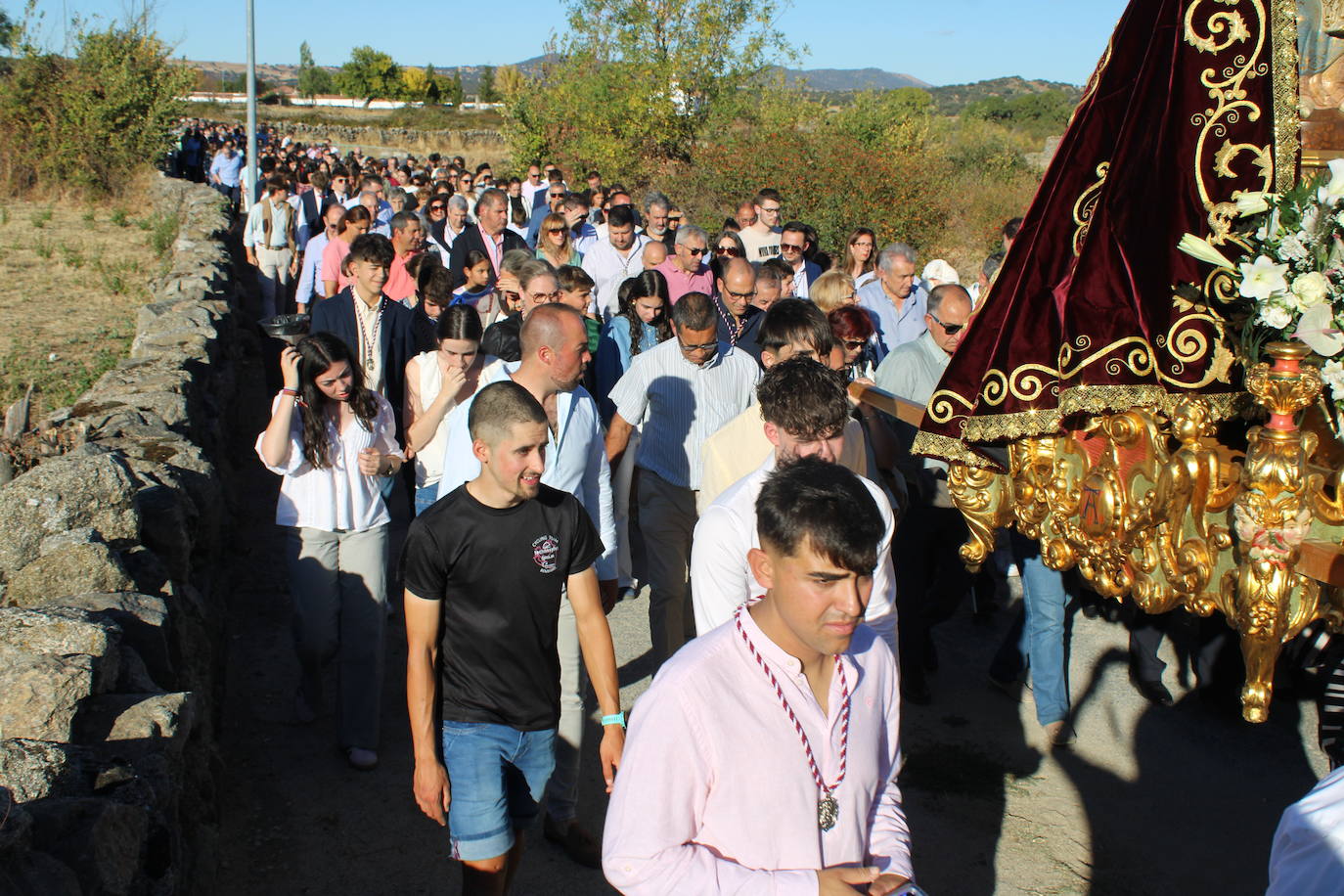 Intensa jornada festiva en Santibáñez de Béjar