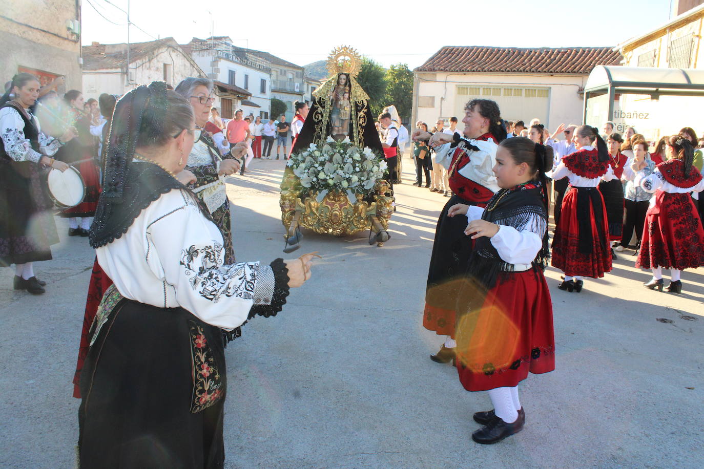 Intensa jornada festiva en Santibáñez de Béjar