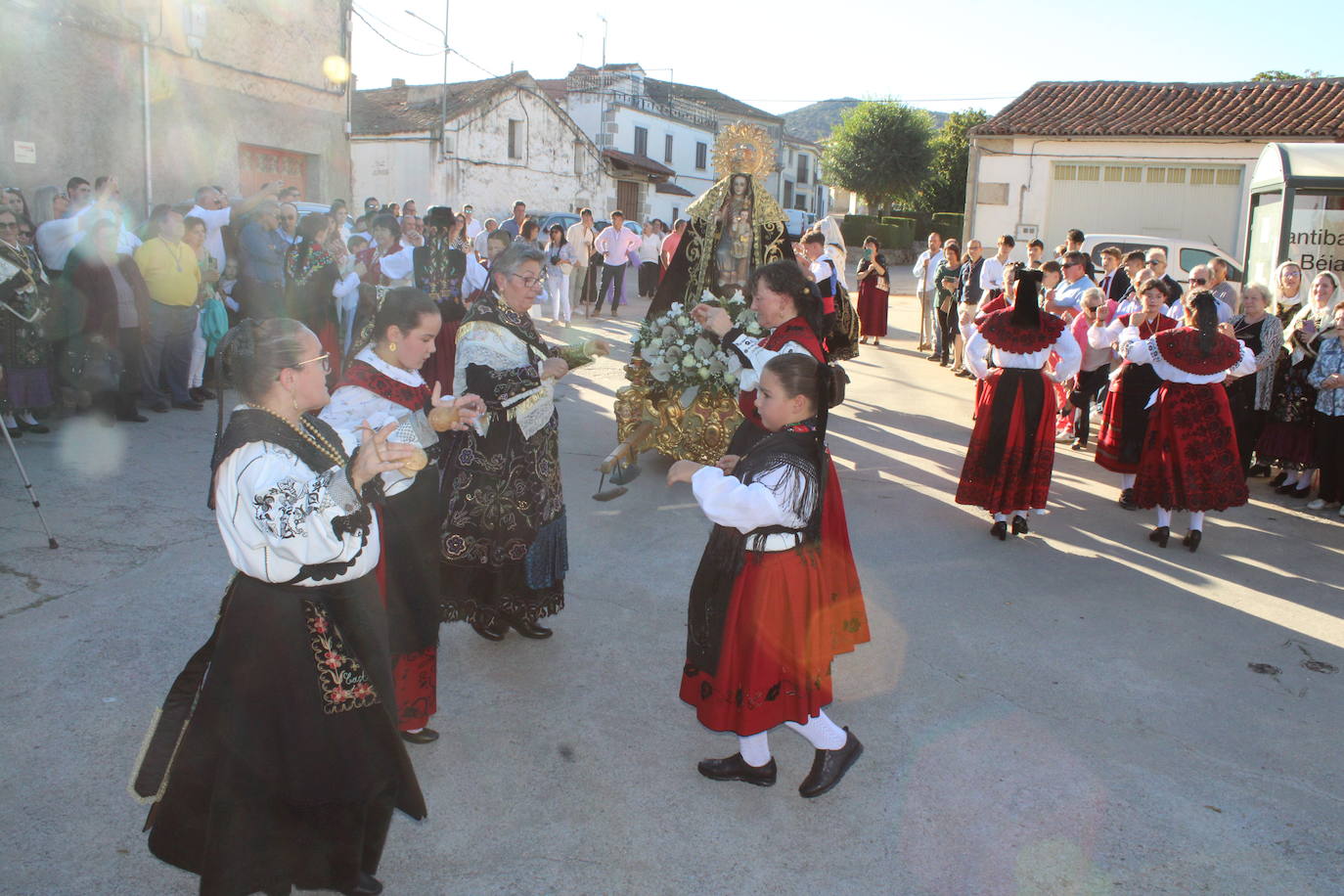 Intensa jornada festiva en Santibáñez de Béjar