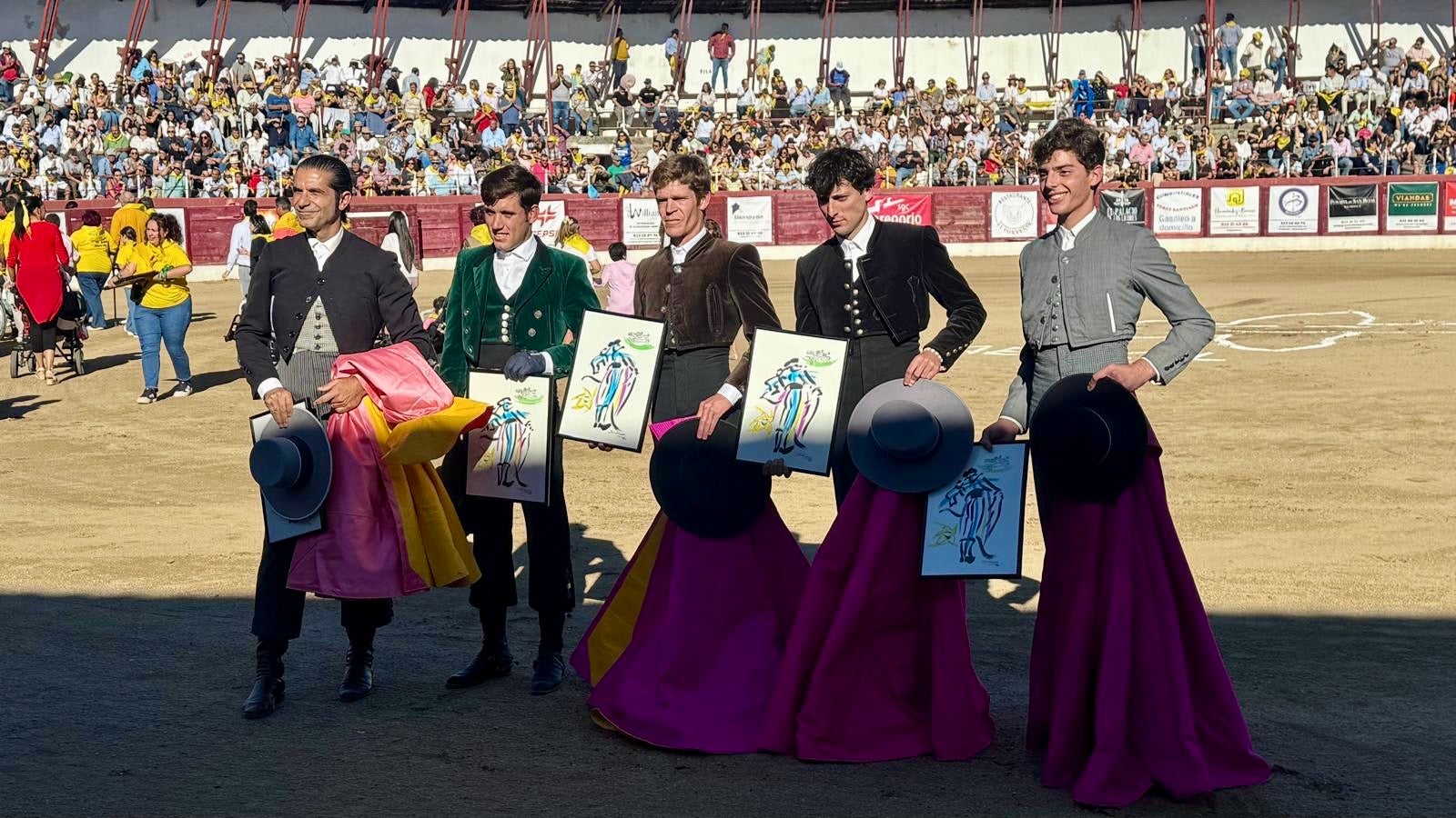 El festival taurino de Aerscyl, en imágenes