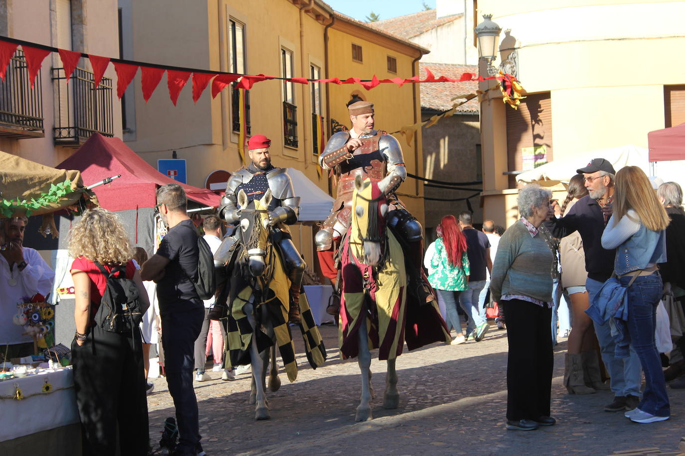 Ciudad Rodrigo despide la VIII Feria Medieval con el poderío de los caballeros