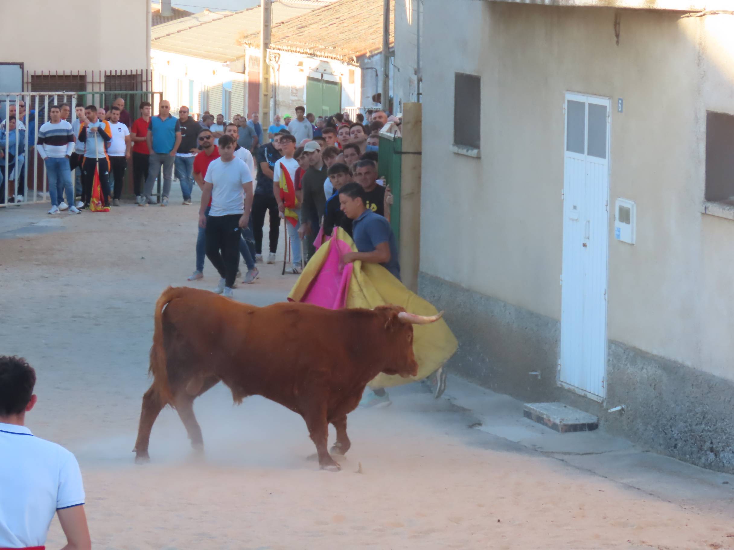 Derroche de adrenalina y alegría en las calles de Poveda de las Cintas