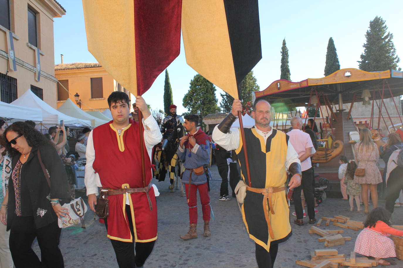 Ciudad Rodrigo despide la VIII Feria Medieval con el poderío de los caballeros