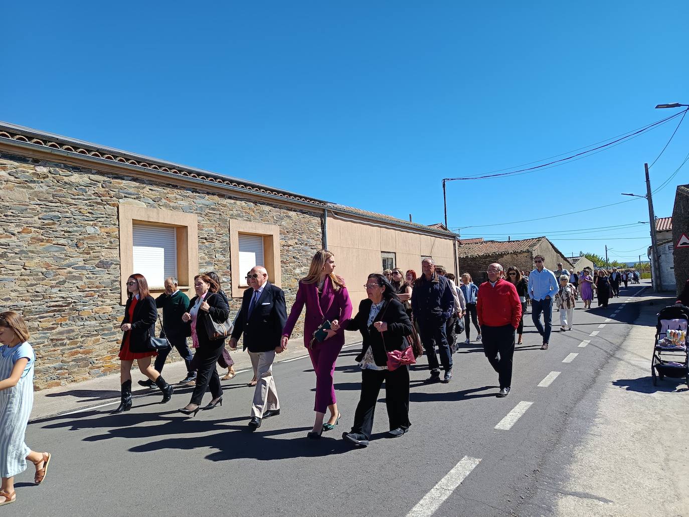 Pizarral honra a la Virgen del Rosario