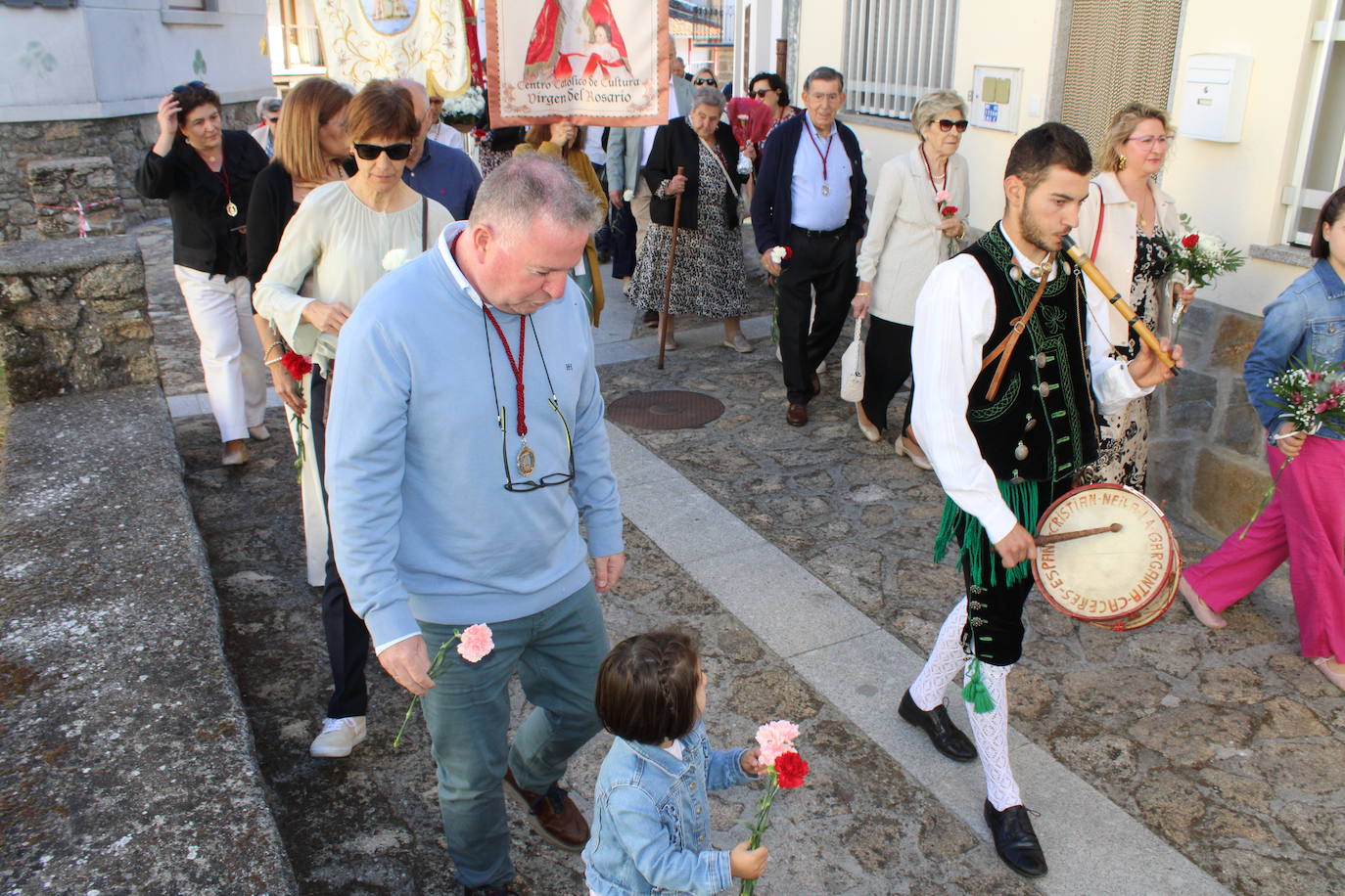 Cantagallo rinde honores a la Virgen del Rosario