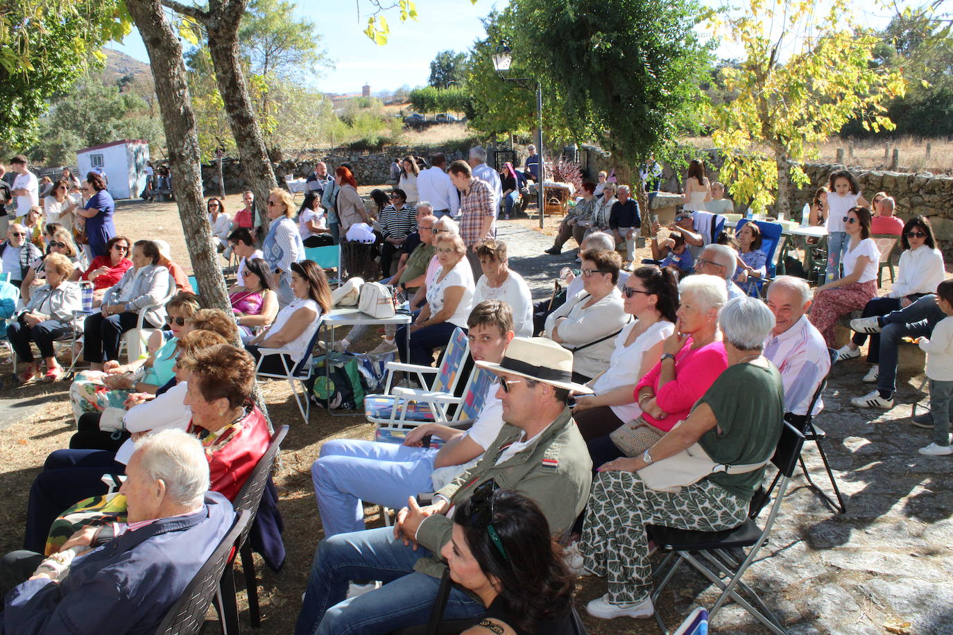 Ofrendas de devoción a la Virgen de la Yedra