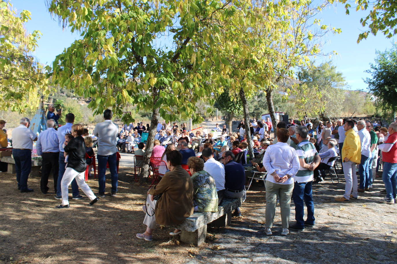 Ofrendas de devoción a la Virgen de la Yedra