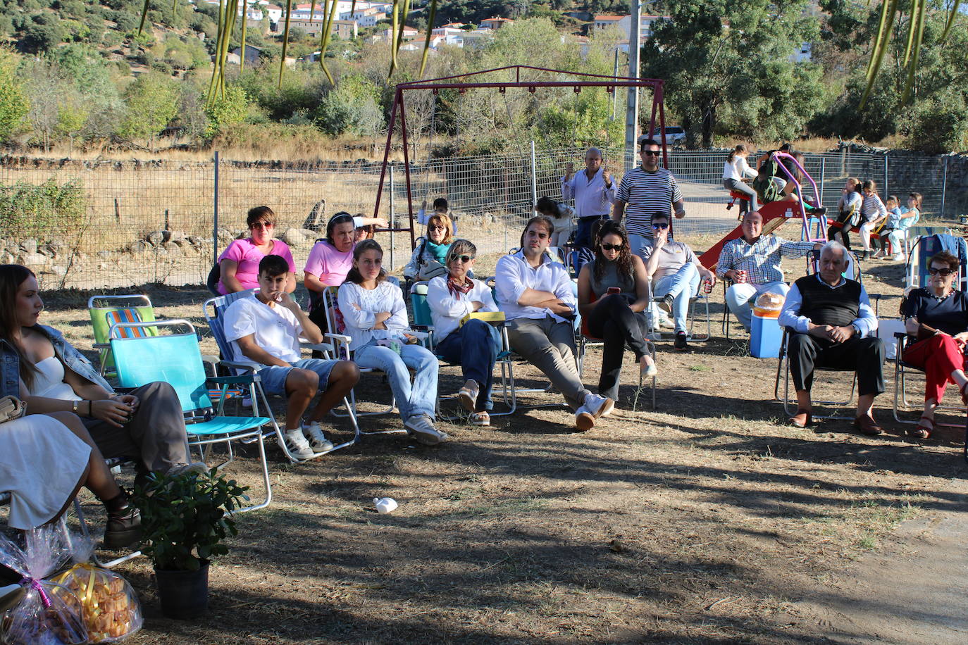 Ofrendas de devoción a la Virgen de la Yedra