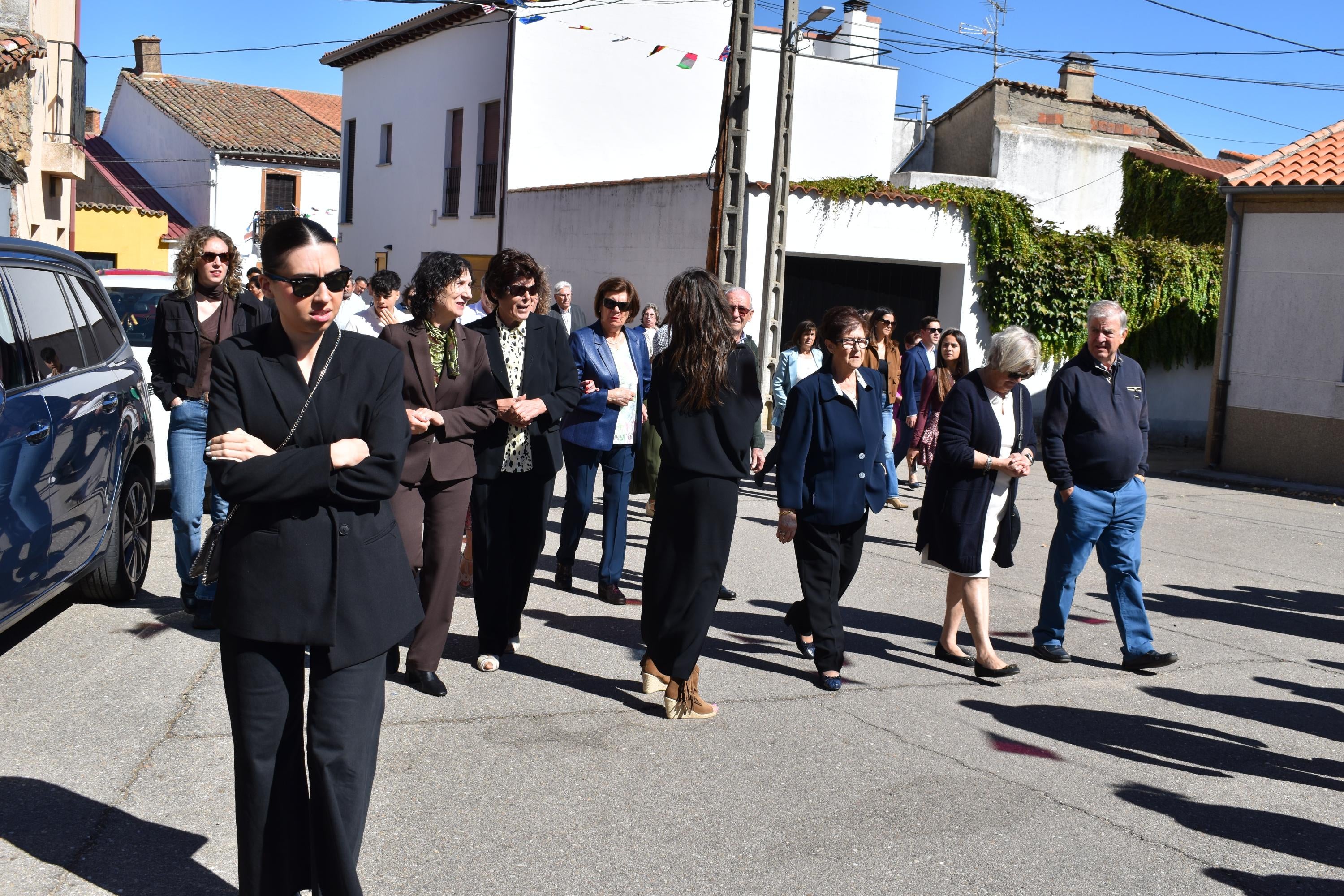 Día grande en Aldehuela de la Bóveda con procesión, bueyada infantil y autos locos