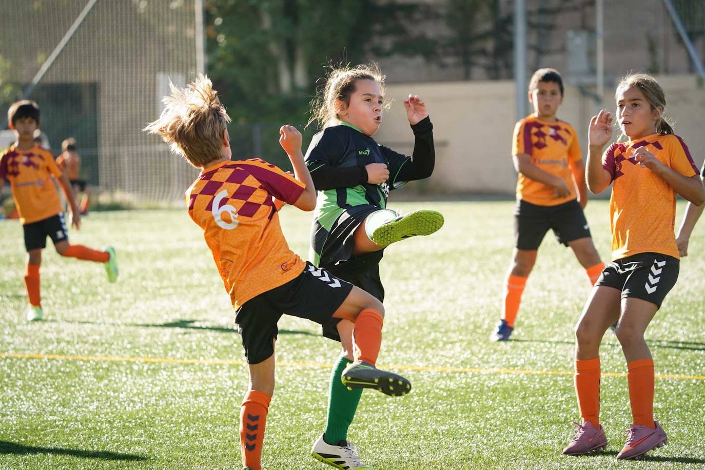 Las mejores imágenes de la jornada 2 de futbol base