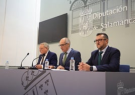 Miguel del Castillo, Javier Iglesias y Santiago Castañeda.