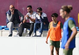 David Alonso Mata, Antonio Paz y Flavio Martín.