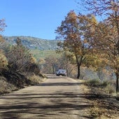 Carretera que conecta Monsagro con la Peña de Francia y que será objeto de las obras.