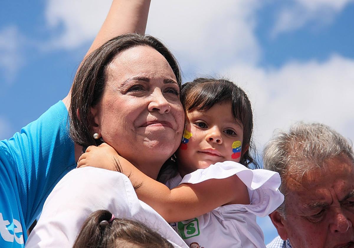 María Corina Machado premio Nobel de la Paz 2025.