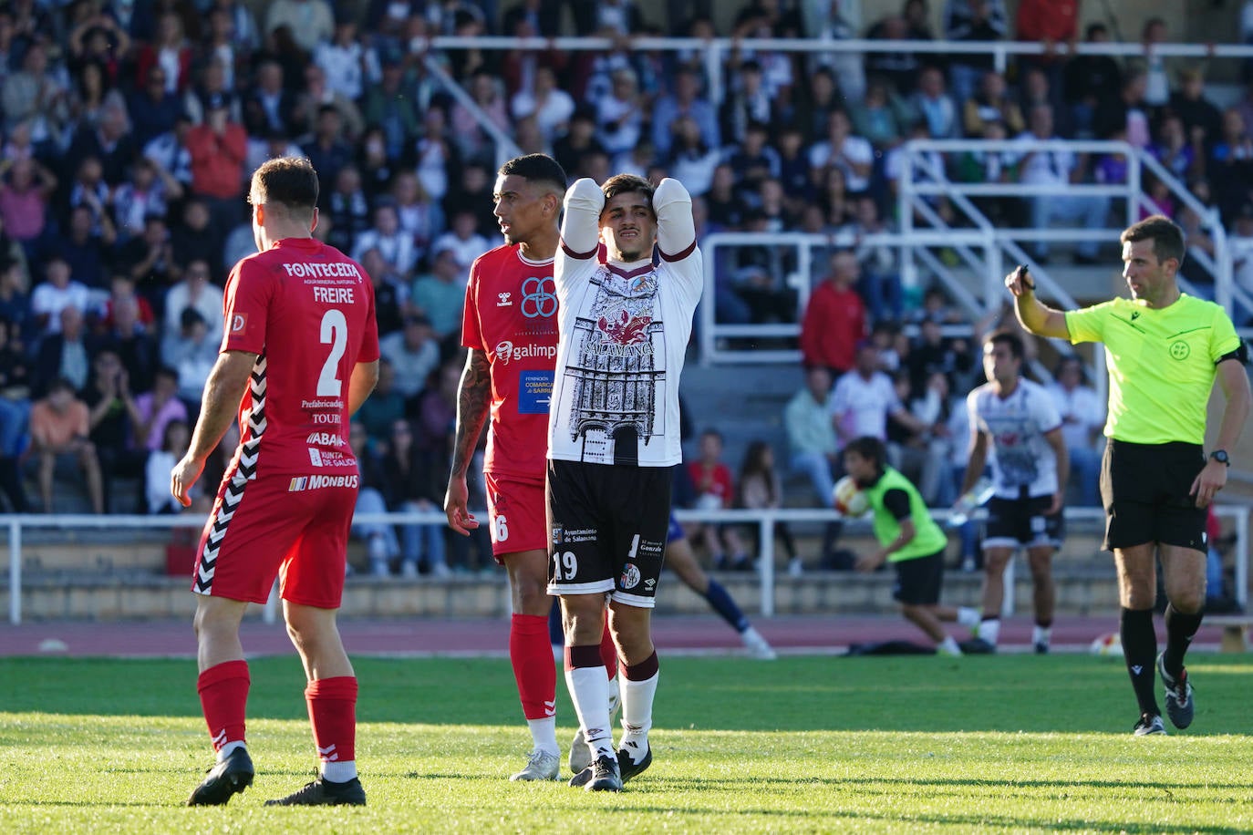 El triunfo del Salamanca UDS en Las Pistas ante la Sarriana en imágenes