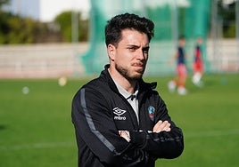 Jorge García, entrenador del Salamanca UDS.