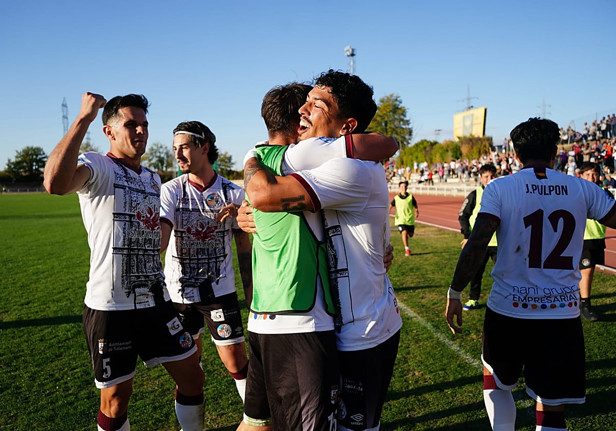 Triunfo inapelable del Salamanca UDS frente a la Sarriana (2-1)