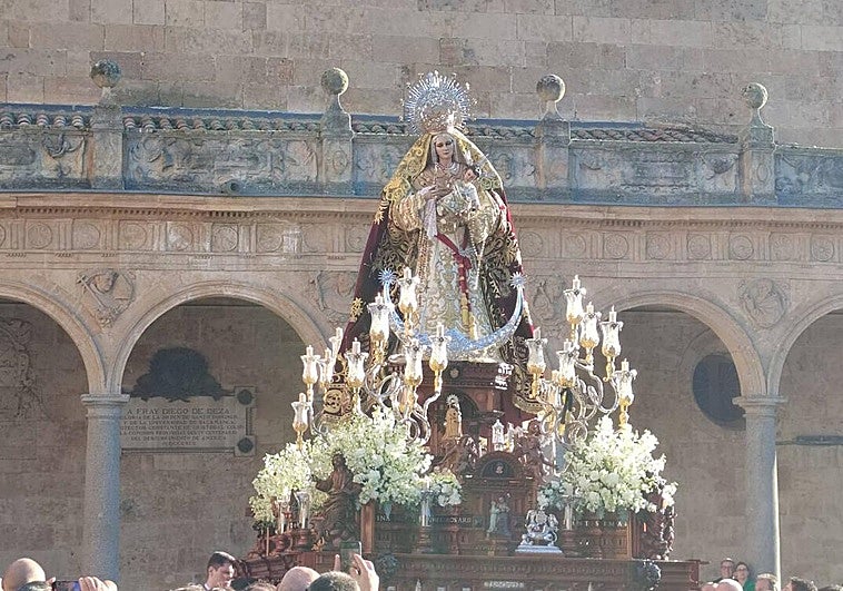 Procesión del Rosario de este sábado.