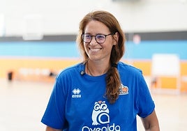 Anna Montañana, en un entrenamiento.