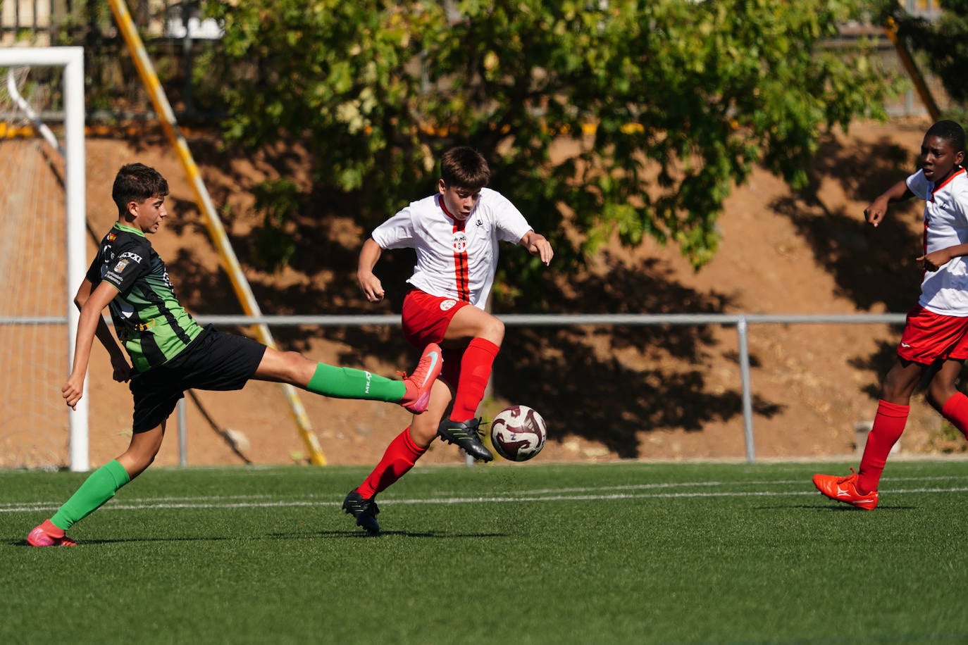 La jornada del fútbol base salmantino, en imágenes