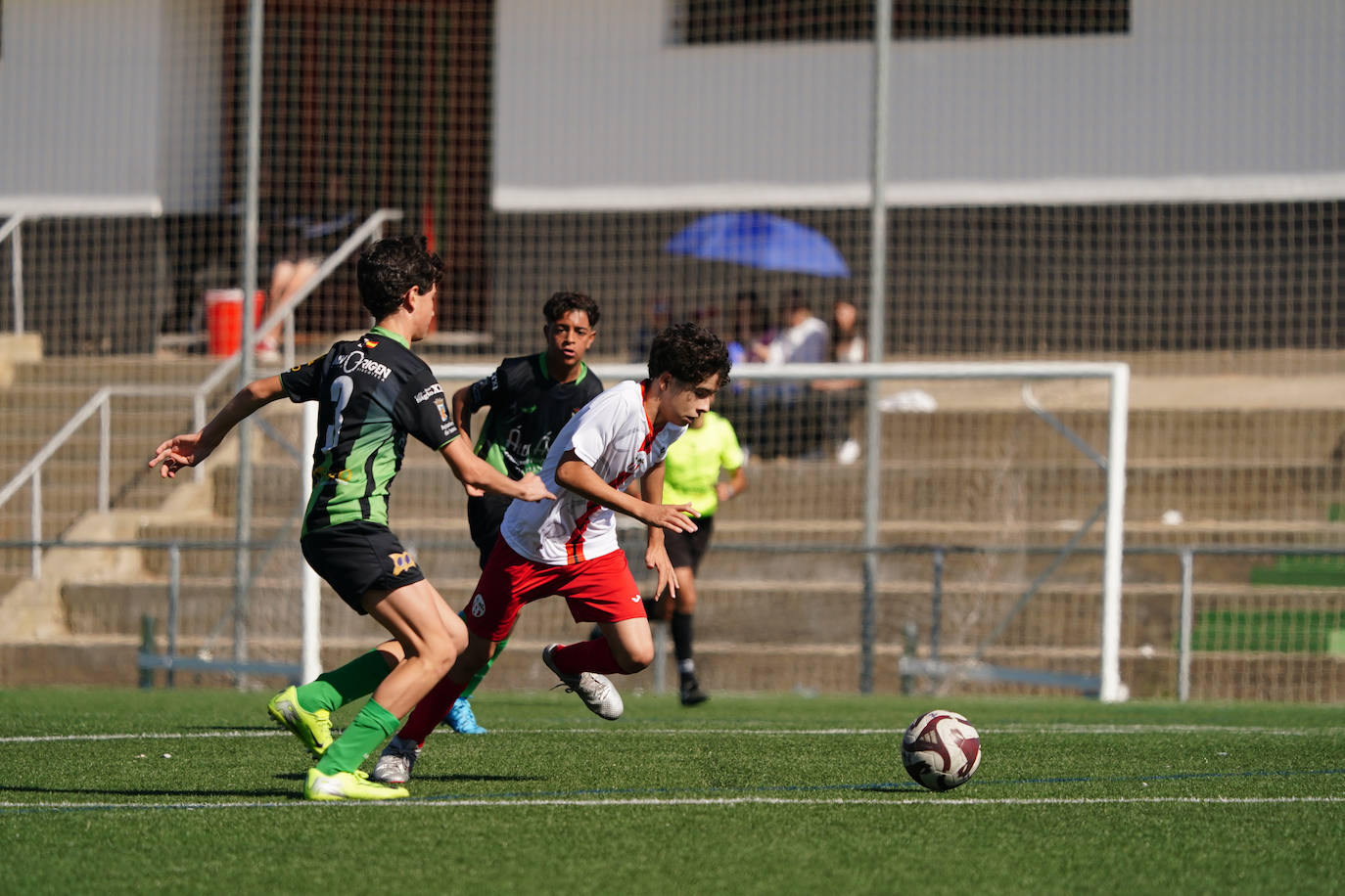 La jornada del fútbol base salmantino, en imágenes