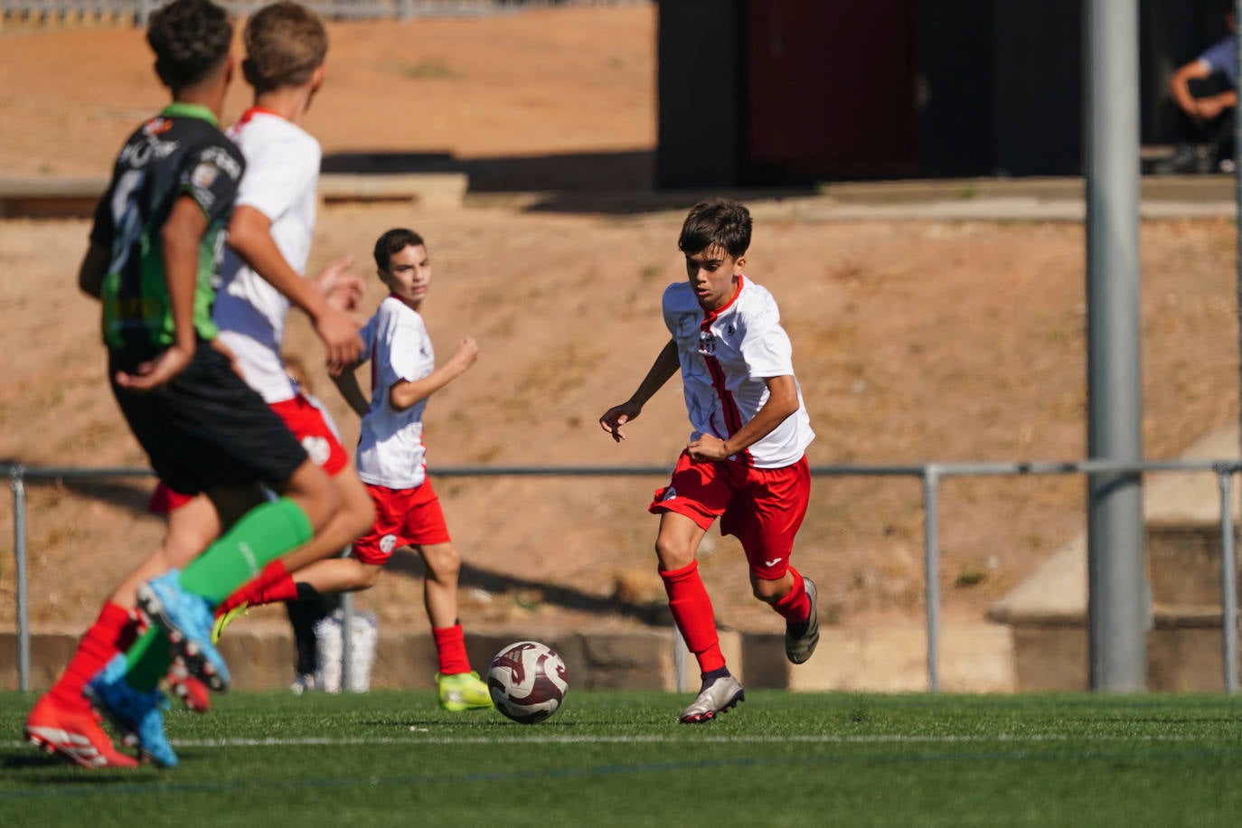 La jornada del fútbol base salmantino, en imágenes