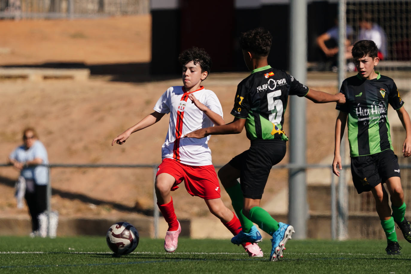 La jornada del fútbol base salmantino, en imágenes