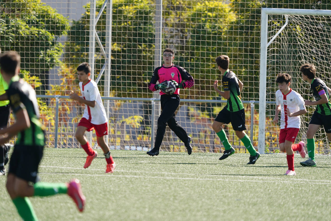 La jornada del fútbol base salmantino, en imágenes