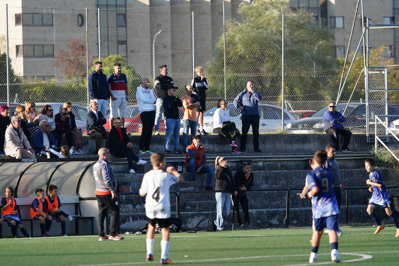 La jornada del fútbol base salmantino, en imágenes