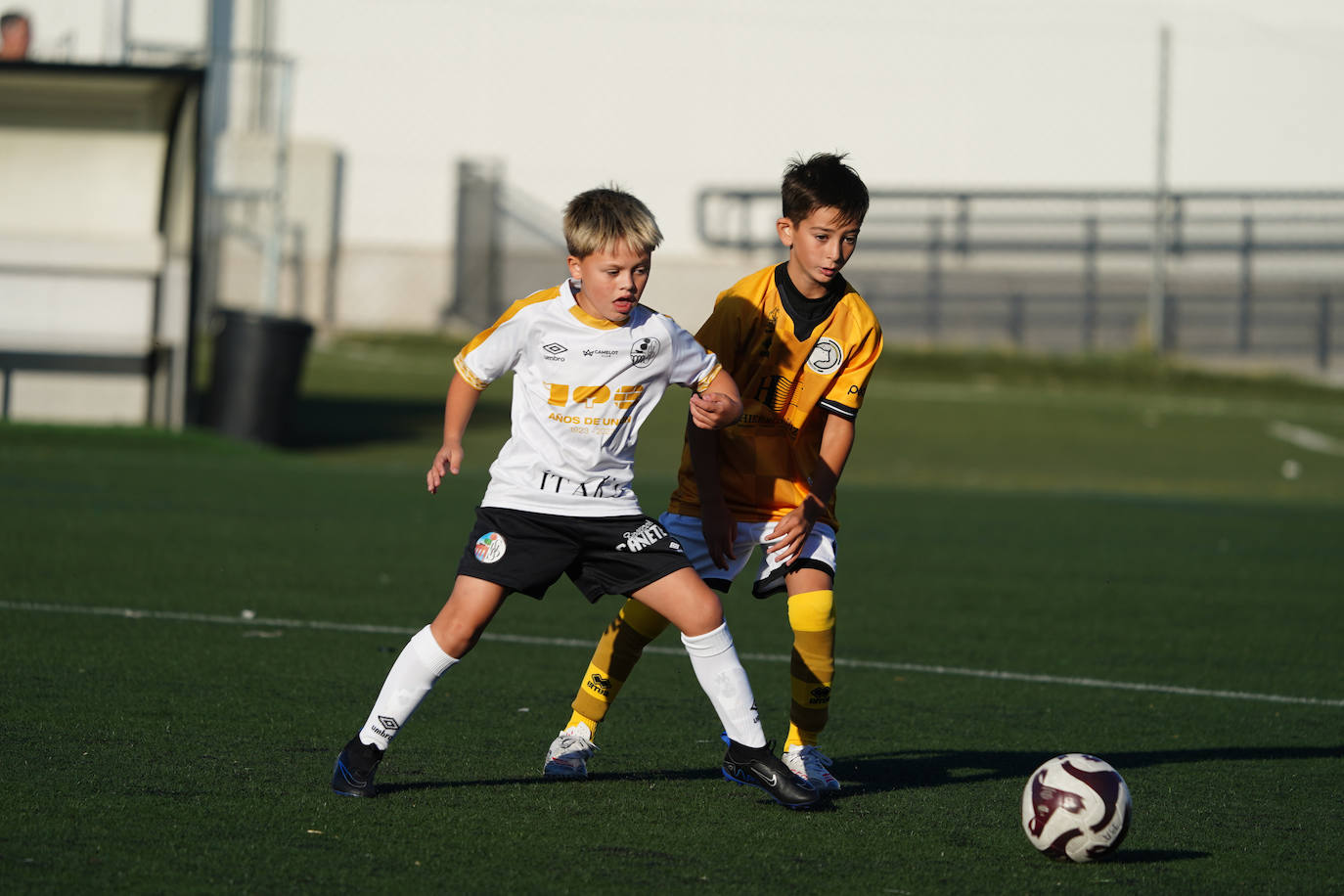 La jornada del fútbol base salmantino, en imágenes