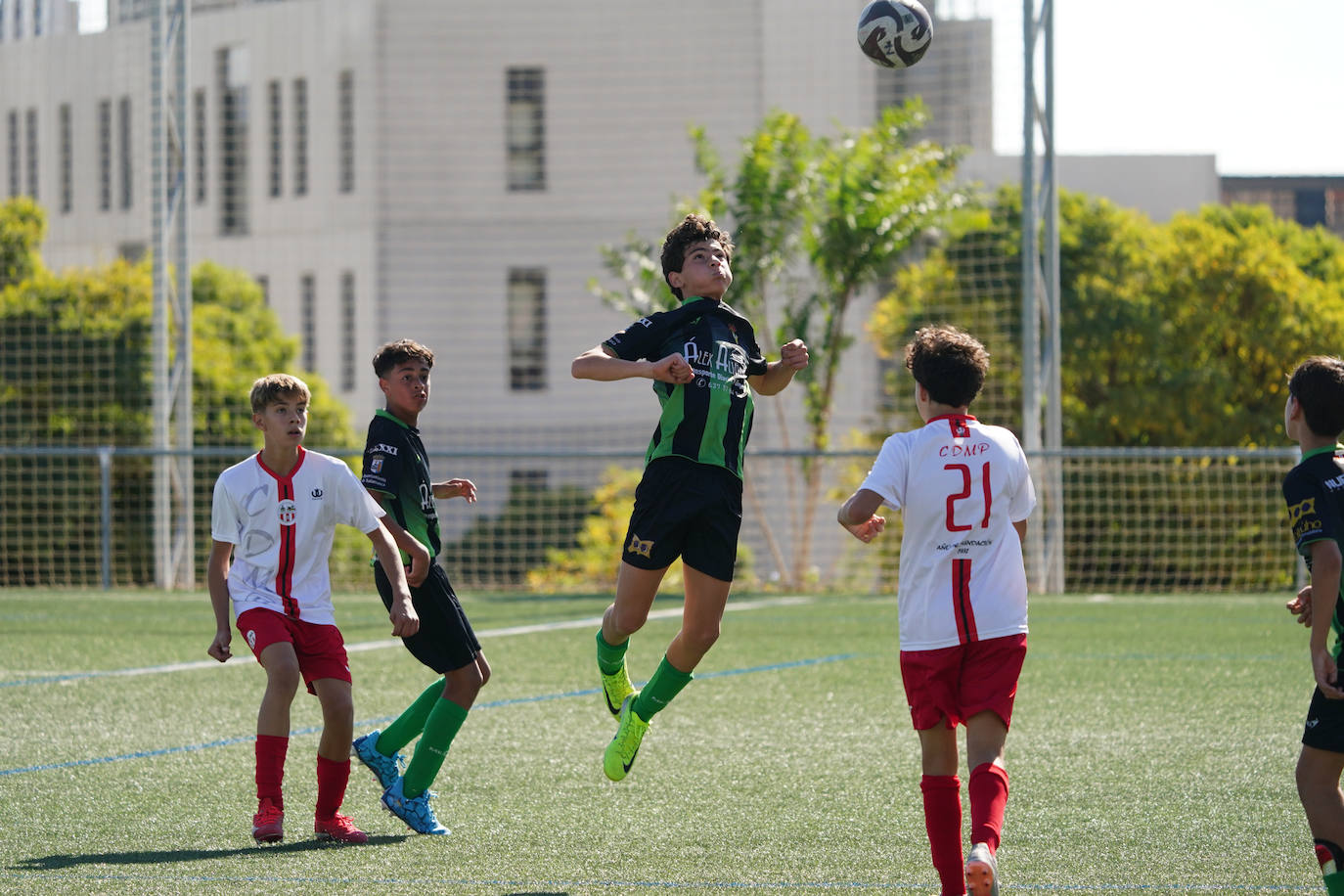 La jornada del fútbol base salmantino, en imágenes