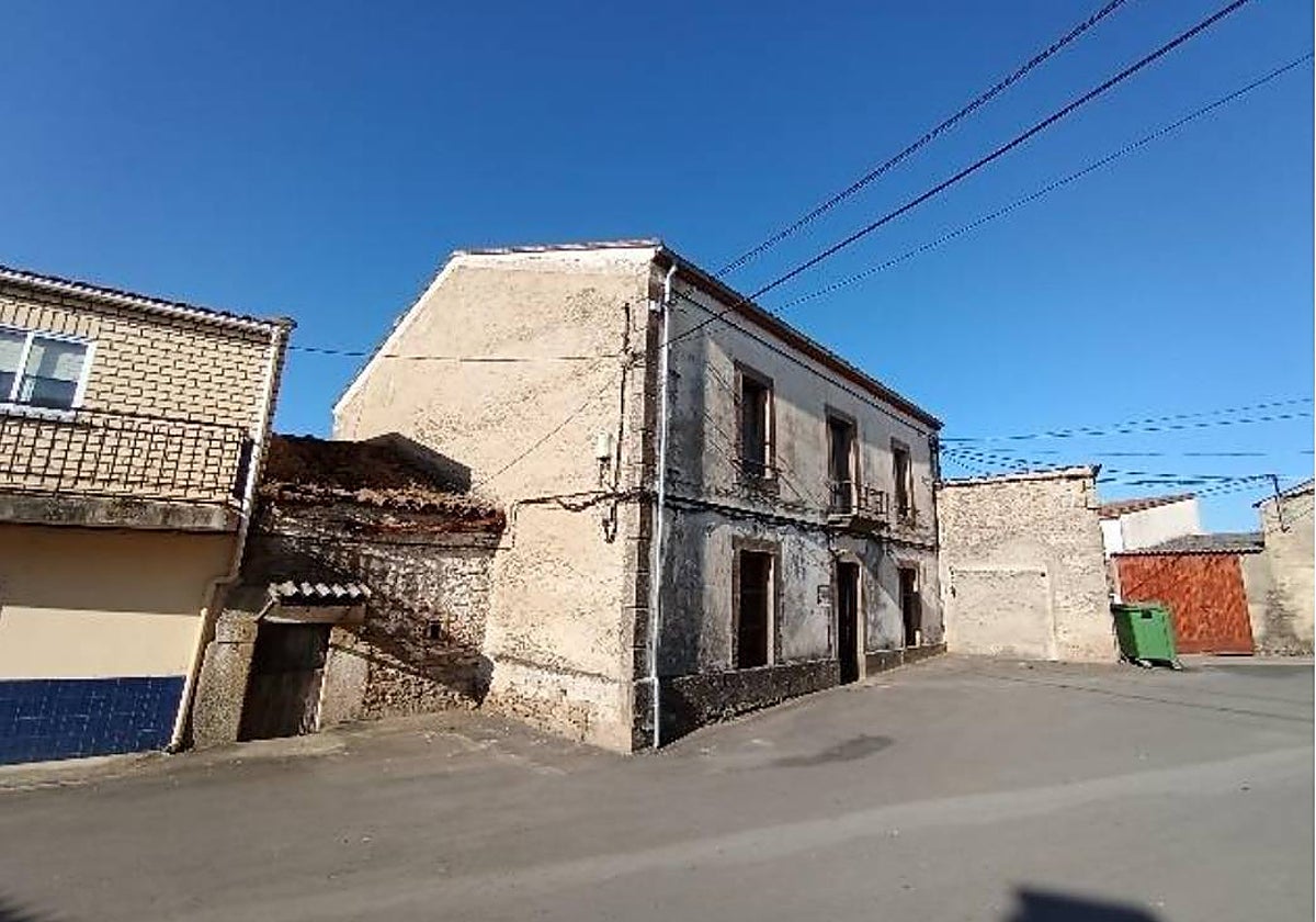 Exterior de la vivienda que será rehabilitada