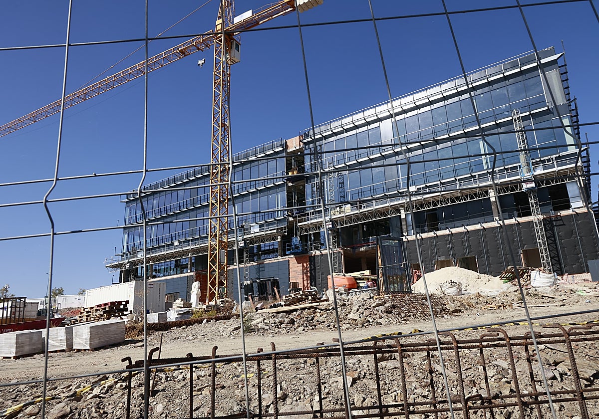 Estado actual de las obras del IRNASA.