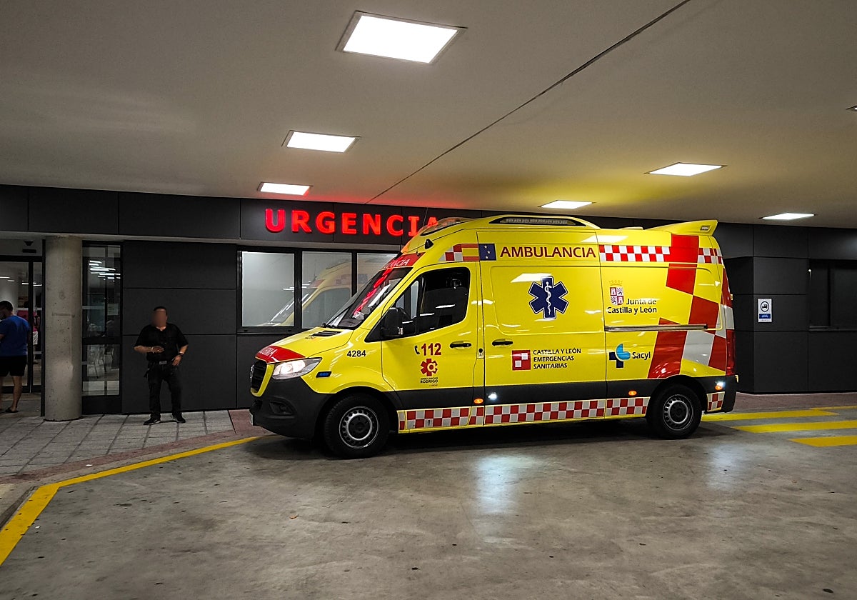 El individuo fue trasladado al Hospital.